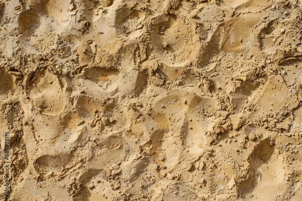 Close up image of sand texture background in a construction site Close up image of sand texture background in a construction site