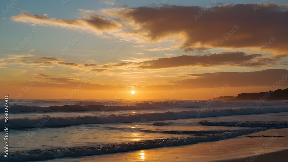 Gilded Tranquility: A Sunset's Serene Embrace, Coastal Radiance: Capturing Golden Hour by the Waves, Sunset Symphony: Nature's Canvas Unfolds on the Shoreline, Oceanic Elegance: Sunset's Golden Glow O Gilded Tranquility: A Sunset's Serene Embrace, Coastal Radiance: Capturing Golden Hour by the Waves, Sunset Symphony: Nature's Canvas Unfolds on the Shoreline, Oceanic Elegance: Sunset's Golden Glow O