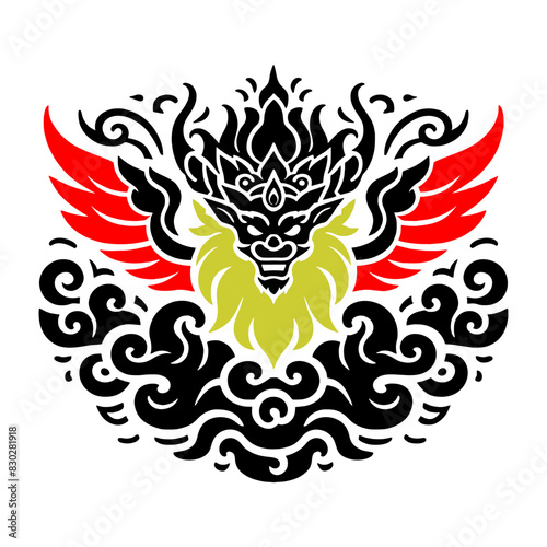 Wallpaper Mural Singo Barong Wayang Jawa Indonesian Mythology Torontodigital.ca