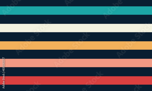 Free Download retro vintage 70s style stripes background poster lines. shapes vector design graphic 1970s retro background. abstract stylish 70s era line frame illustration - GFXLoad