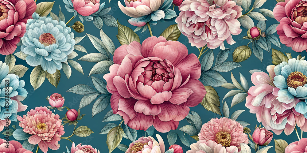 pattern with flowers pattern with flowers