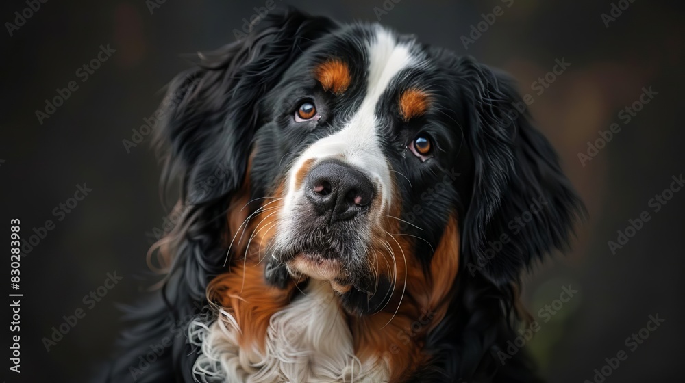 majestic bernese mountain dog posing for portrait proud and noble loyal companion purebred canine beauty animal fine art photography majestic bernese mountain dog posing for portrait proud and noble loyal companion purebred canine beauty animal fine art photography
