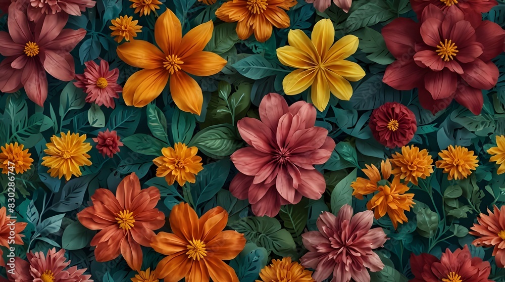 plants and flowers background and wallpaper