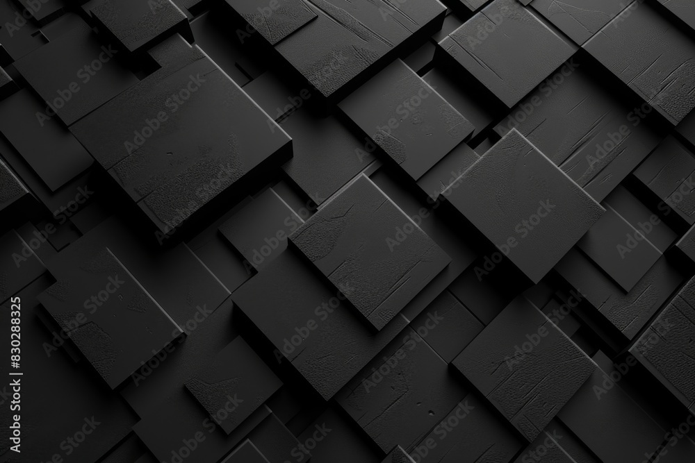 Abstract black shapes background Abstract black shapes background