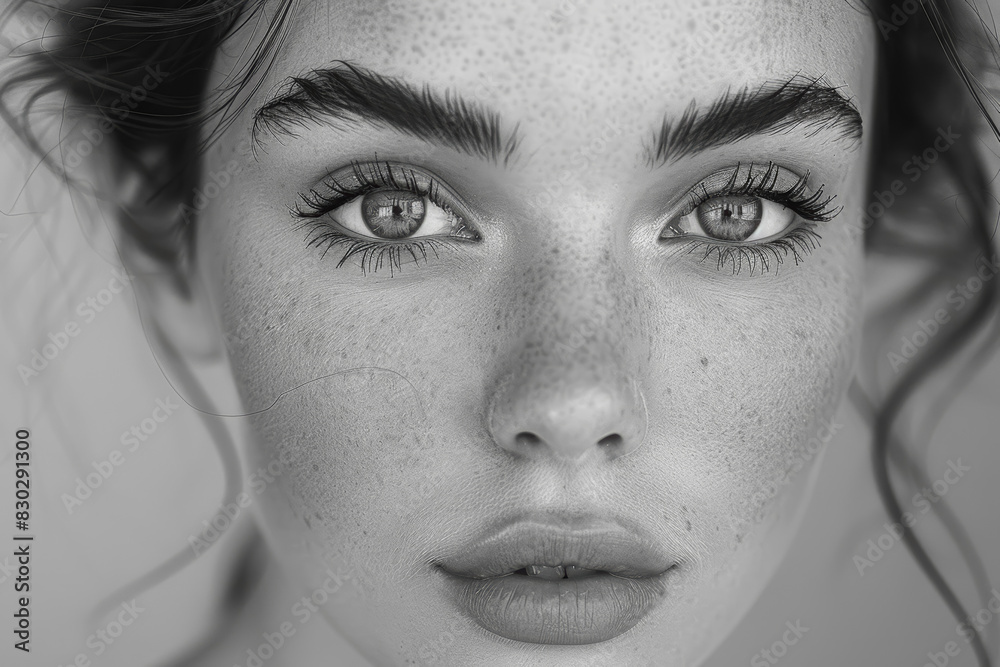 A sly smirk and raised eyebrow, a subtle expression of amusement tinged with mischief. Concept of playful teasing. Generative Ai. A sly smirk and raised eyebrow, a subtle expression of amusement tinged with mischief. Concept of playful teasing. Generative Ai.