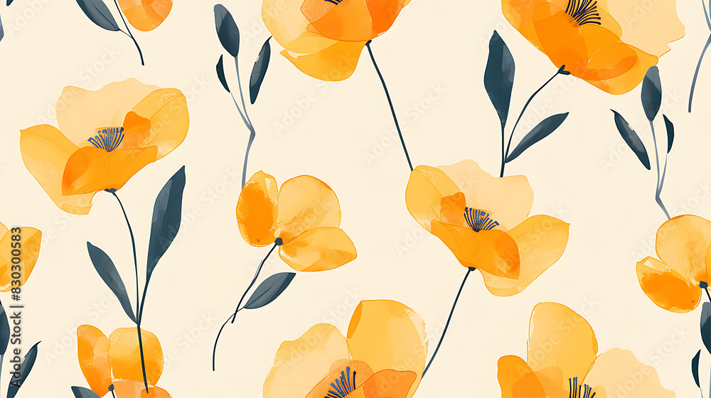 Fototapeta premium floral illustration