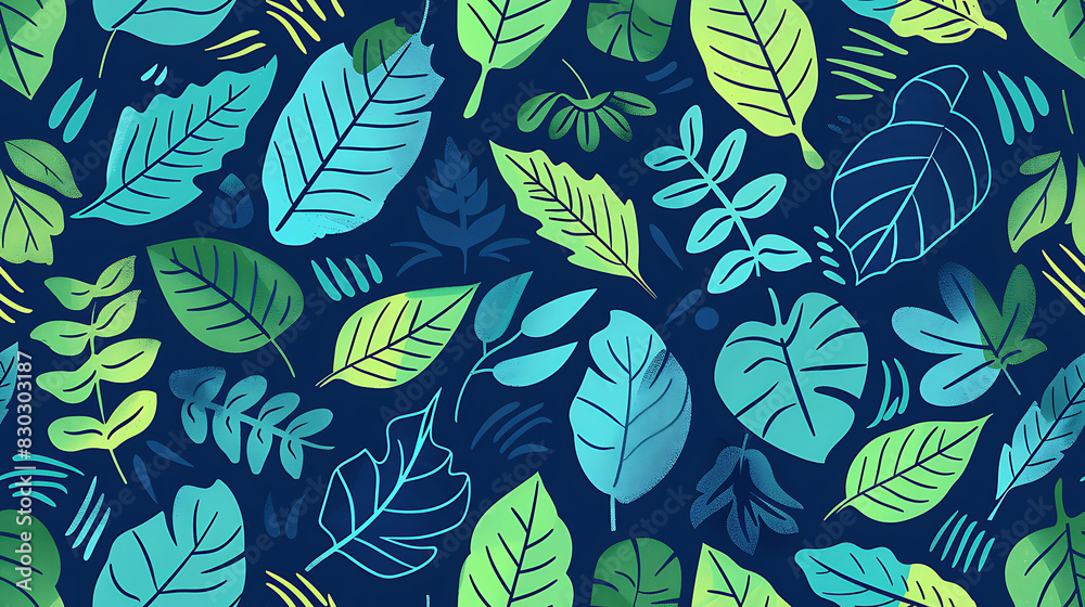 Fototapeta premium floral illustration graphic
