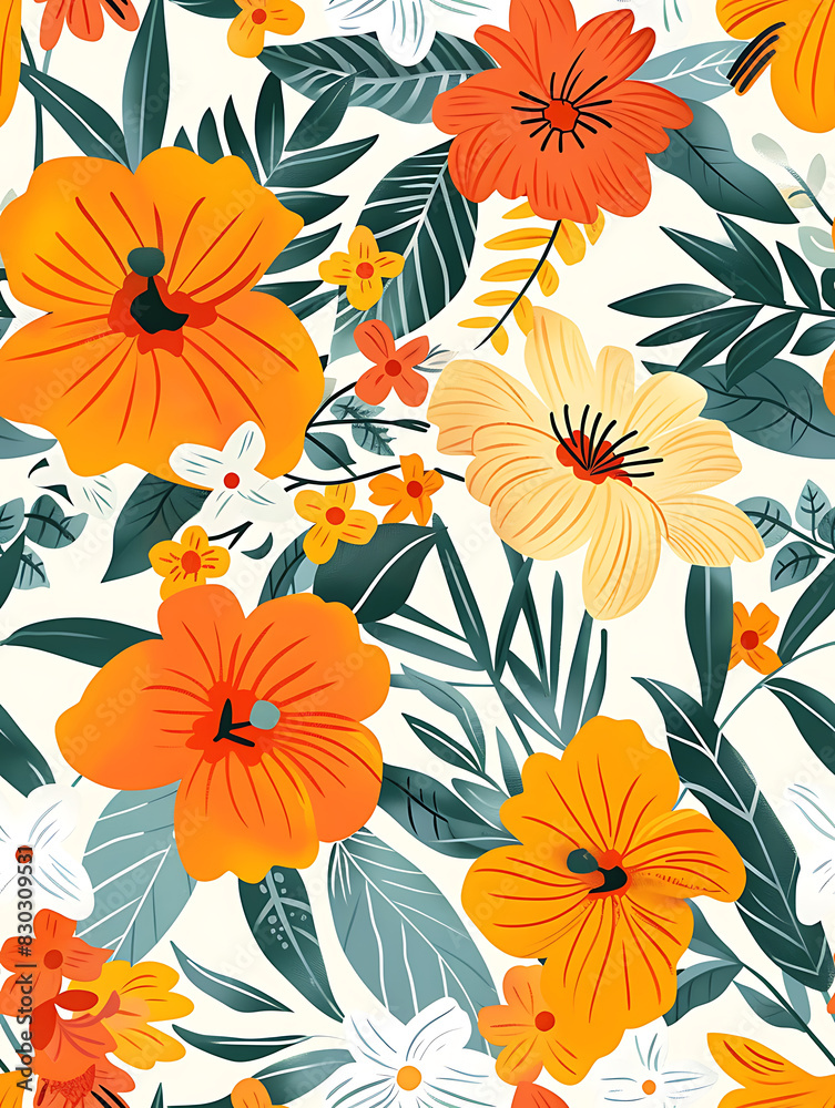 floral  illustration graphic