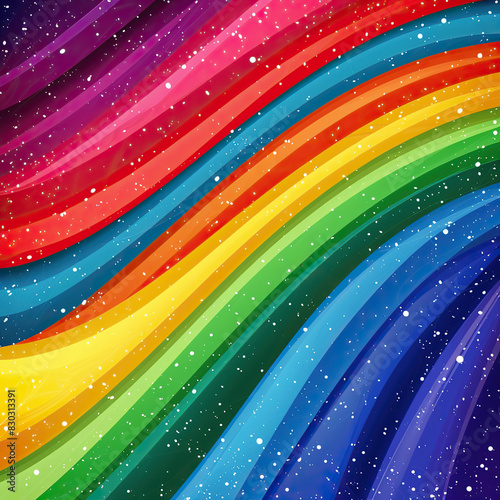 abstract rainbow background, LGBT flag 