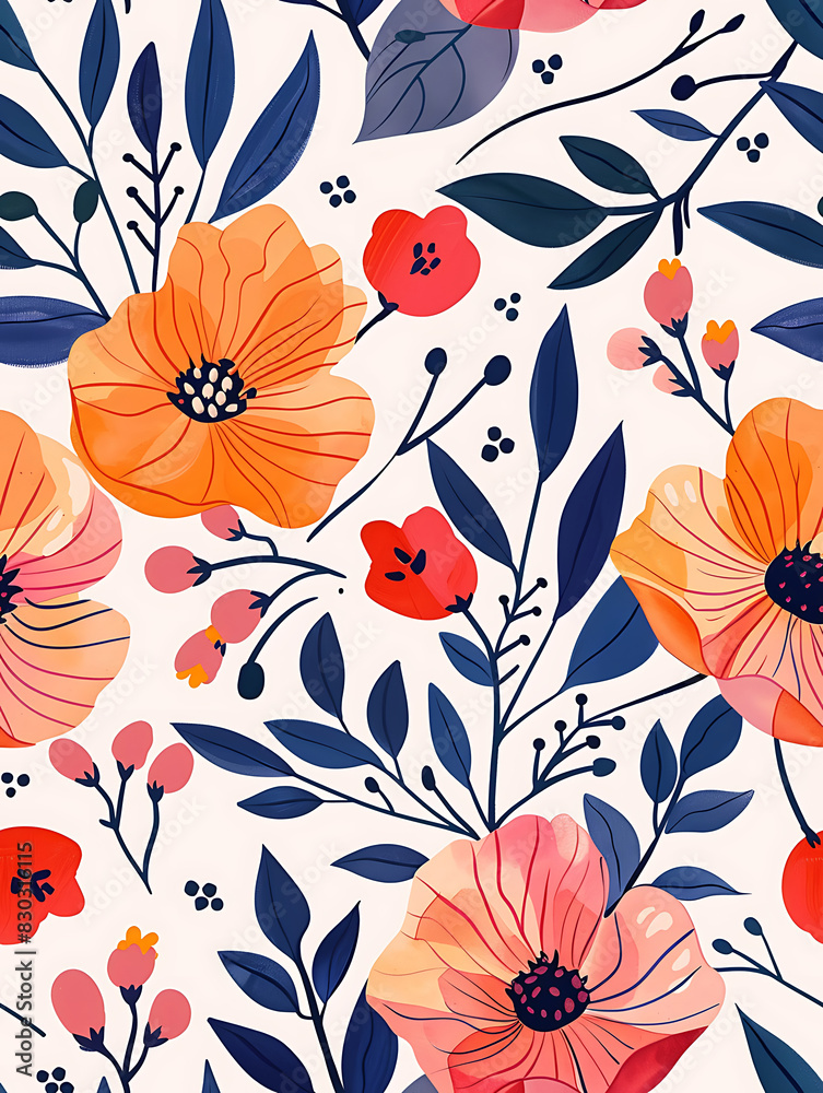 floral print graphic floral print graphic