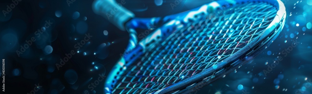 Fototapeta premium Tennis racket , sport background 