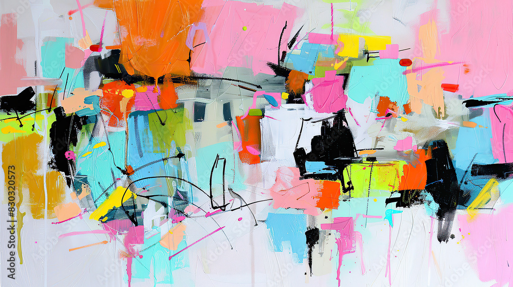 Fototapeta premium Abstract colorful background