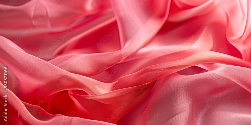Pink fabric folds texture. Silk satin fabric backdrop with copy space. Pink fabric folds texture. Silk satin fabric backdrop with copy space.