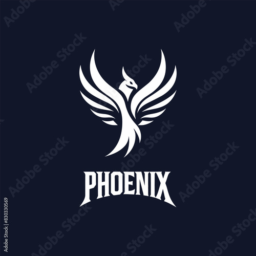 Minimal Phoenix Logo