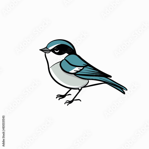 Skylark in cartoon, doodle style. Image for t-shirt, web, mobile apps and ui. Isolated 2d vector illustration in logo, icon, sketch style, Eps 10. AI Generative © Alexey
