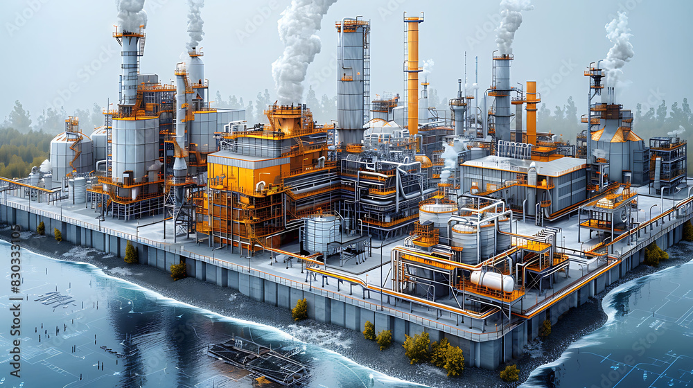 Infographic detailing chemistry of papermaking including the chemical