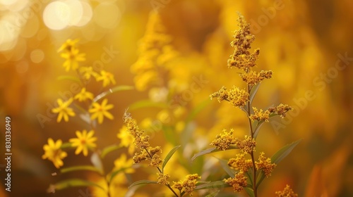 Solidago Altissima s Autumn Wildflowers © TheWaterMeloonProjec