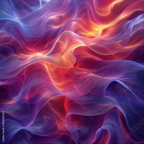 Wallpaper Mural Abstract Background with Colorful Gradients and Movement Torontodigital.ca