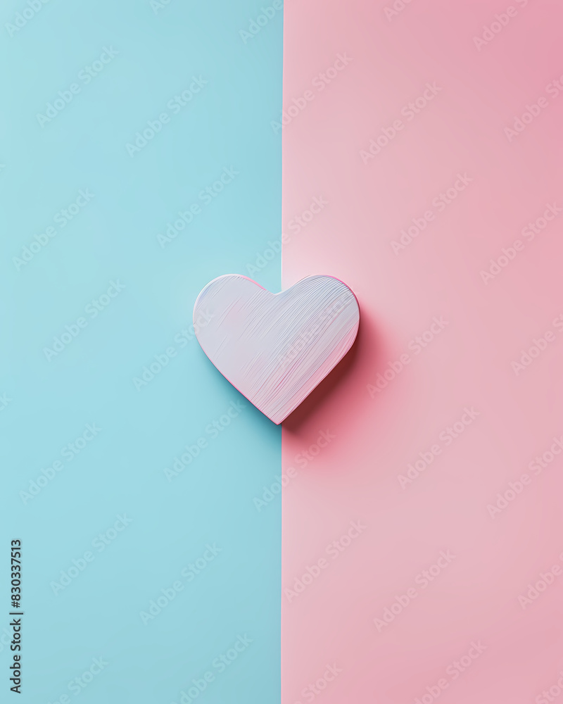 Photo of Compass Shaped Like Heart - Minimalist Background Photo of Compass Shaped Like Heart - Minimalist Background