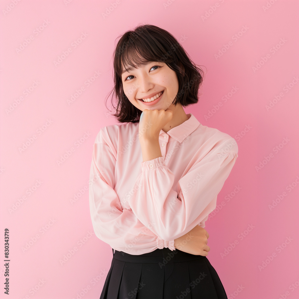 透明感のあるナチュラルなアジア人女性 透明感のあるナチュラルなアジア人女性