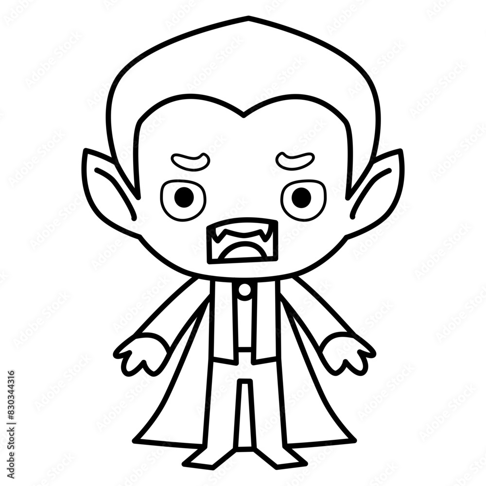 Vampire Outline Vampire Outline
