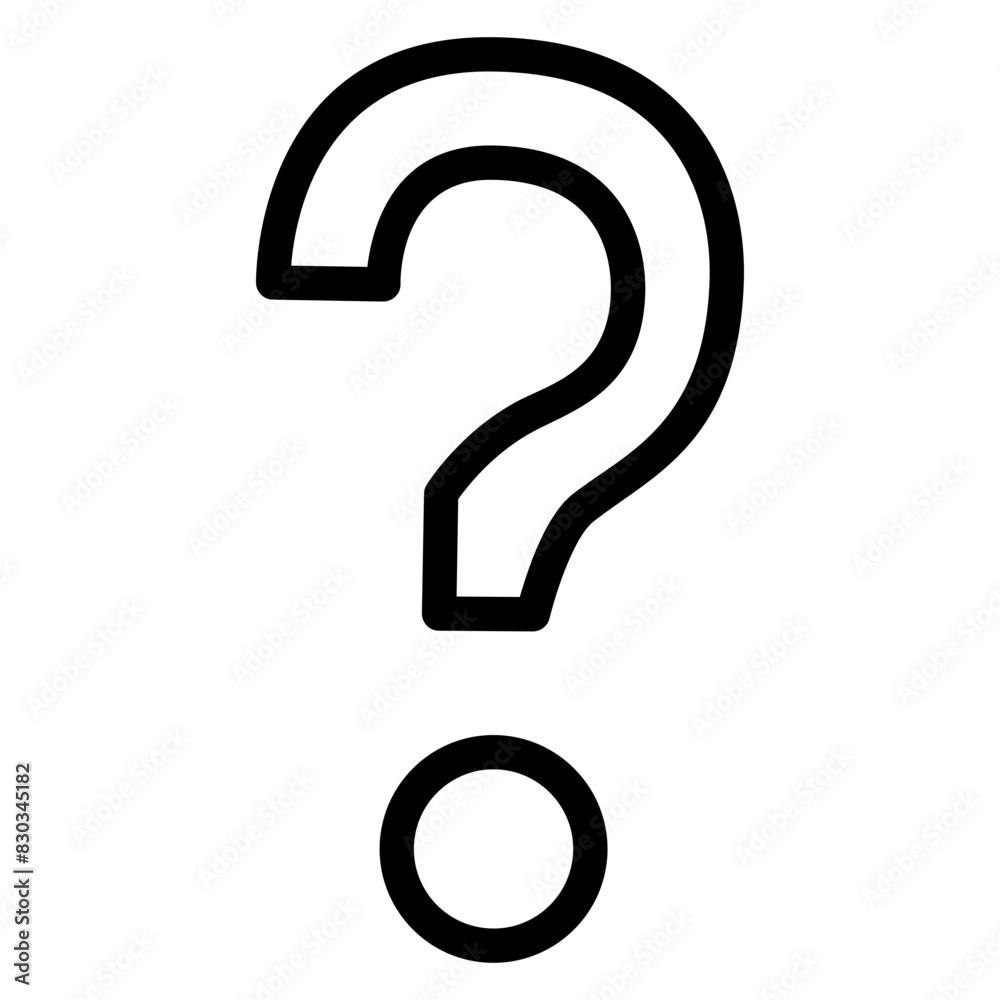 Interrogation Point Outline Interrogation Point Outline