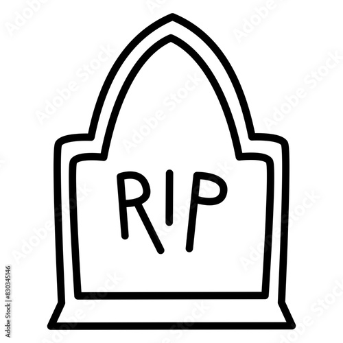 Tombstone Outline