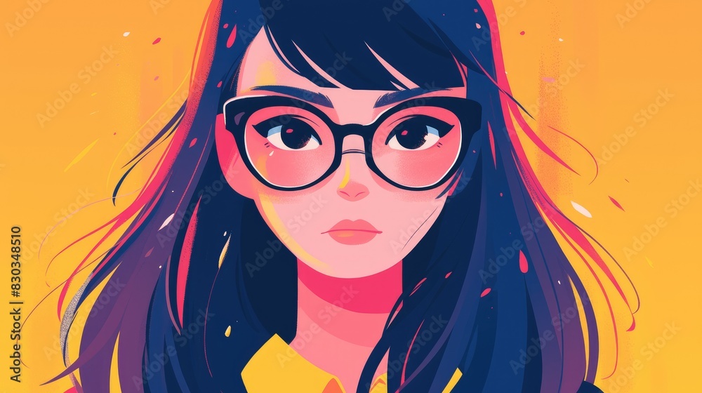Naklejka premium Crafting the design of a personalized avatar for individuals is a key element in creating a captivating and immersive user experience