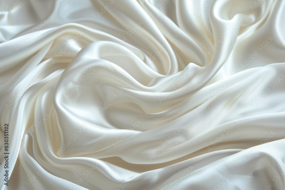 White fabric with a very large pattern White fabric with a very large pattern