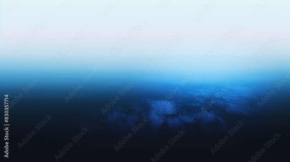 Fototapeta premium The blue and white gradient image is marine-themed and dynamic.