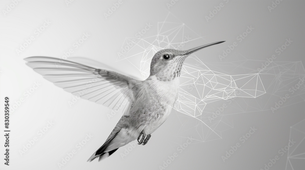 Obraz premium hummingbird flying