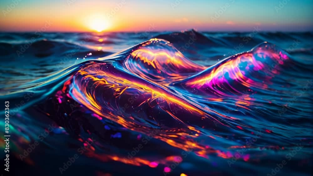 flowing waves in colors are vibrant and neon, primarily featuring shades of blue, pink, and orange. flowing waves in colors are vibrant and neon, primarily featuring shades of blue, pink, and orange.