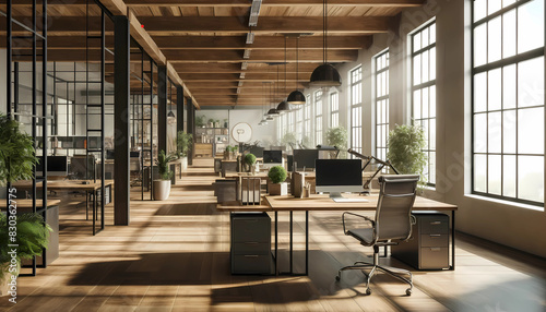 Rustic Office Design Inspiration: Cozy Workspace for Interior Designer