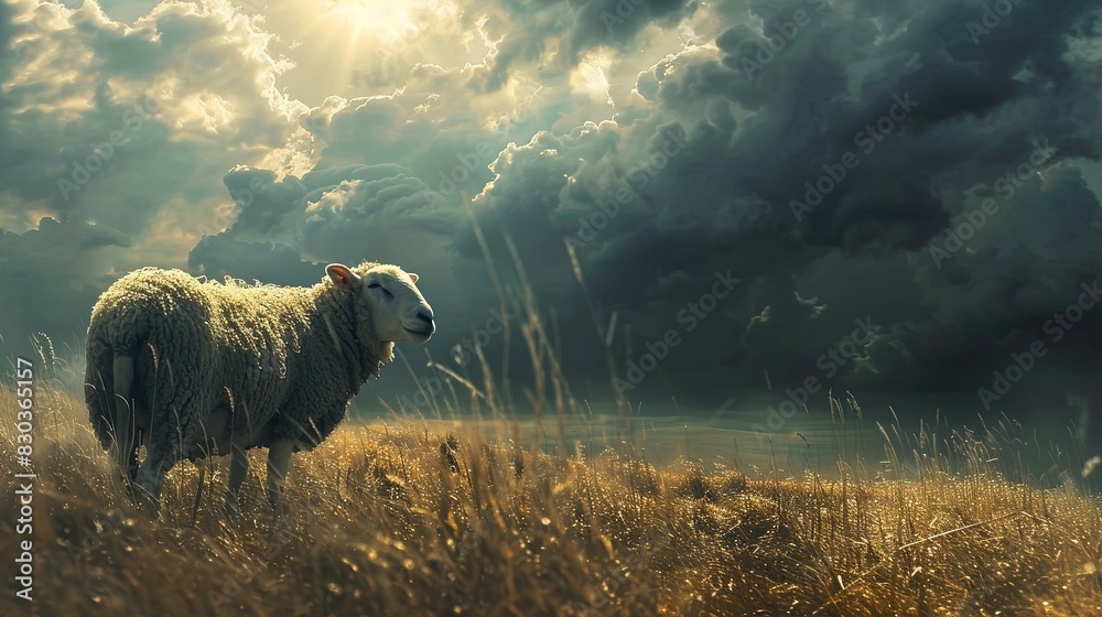 create-an-image-to-represent-psalm-20-verse-7-stock-illustration