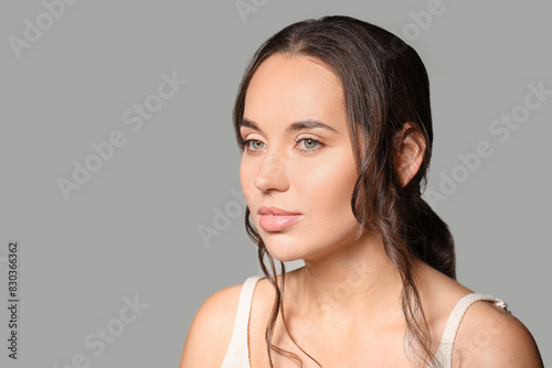 Young woman with beautiful ...