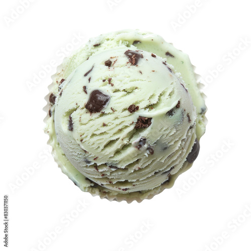 Scoop of Mint Chocolate Chi...
