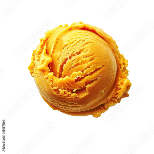 Scoop of Pumpkin Ice Cream ...