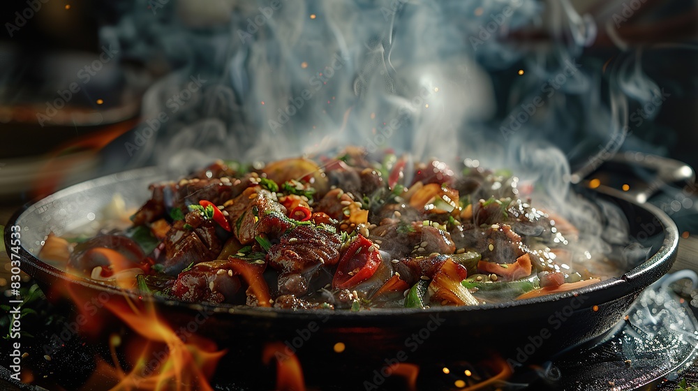 serves extremely hot meals on serves extremely hot meals on