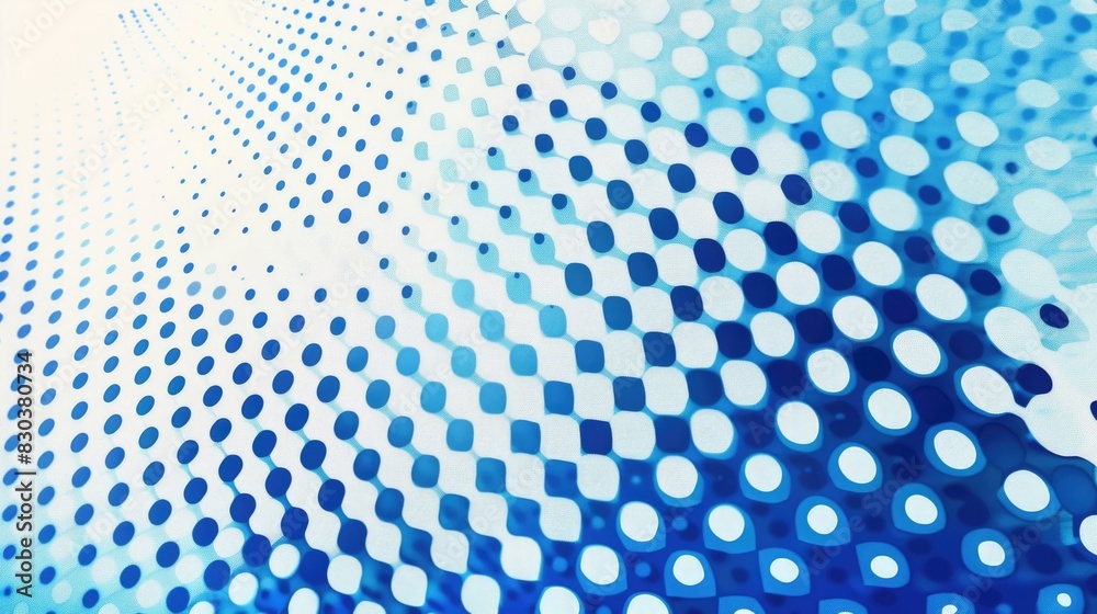 Abstract blue and white background with circles, suitable for various design projects