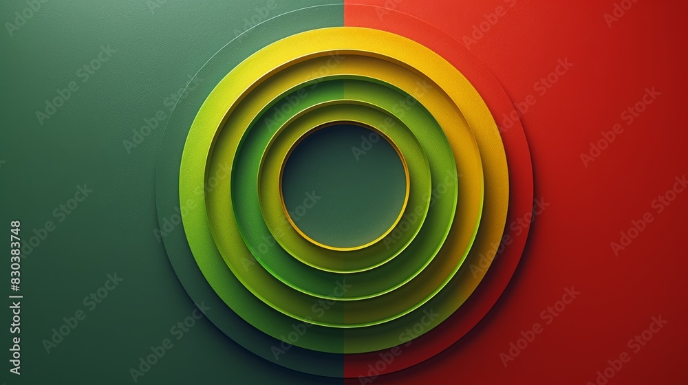 Fototapeta premium three dimension colorful gradient trendy fluid liquid with rounded shape illustration