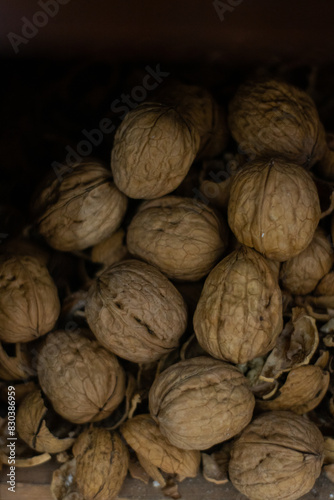 walnuts and nutcracker