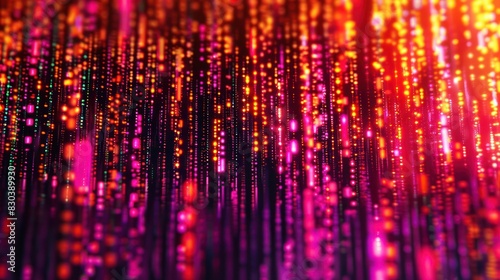 Wallpaper Mural Colorful Gradient neon light sparkling background colorful modern future technology Torontodigital.ca