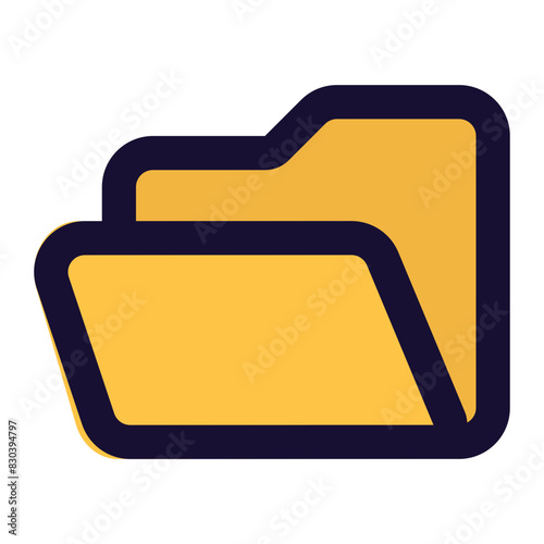 folder icon for illustration
