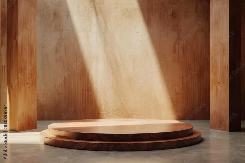 Aesthetic Minimalist Empty Podium Aesthetic Minimalist Empty Podium