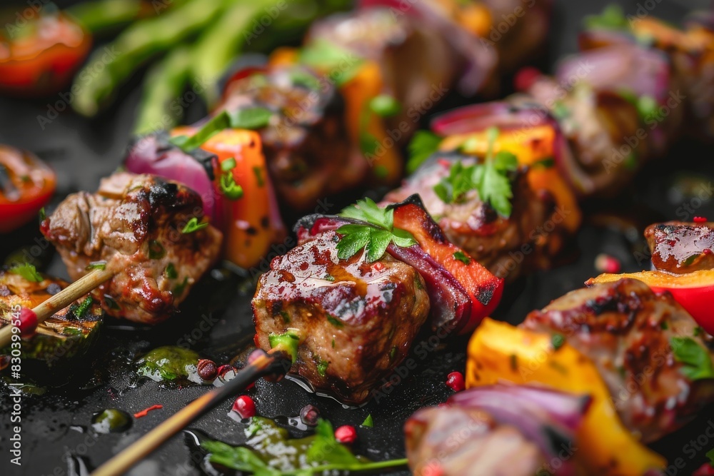 Delicious Grilled Kebabs