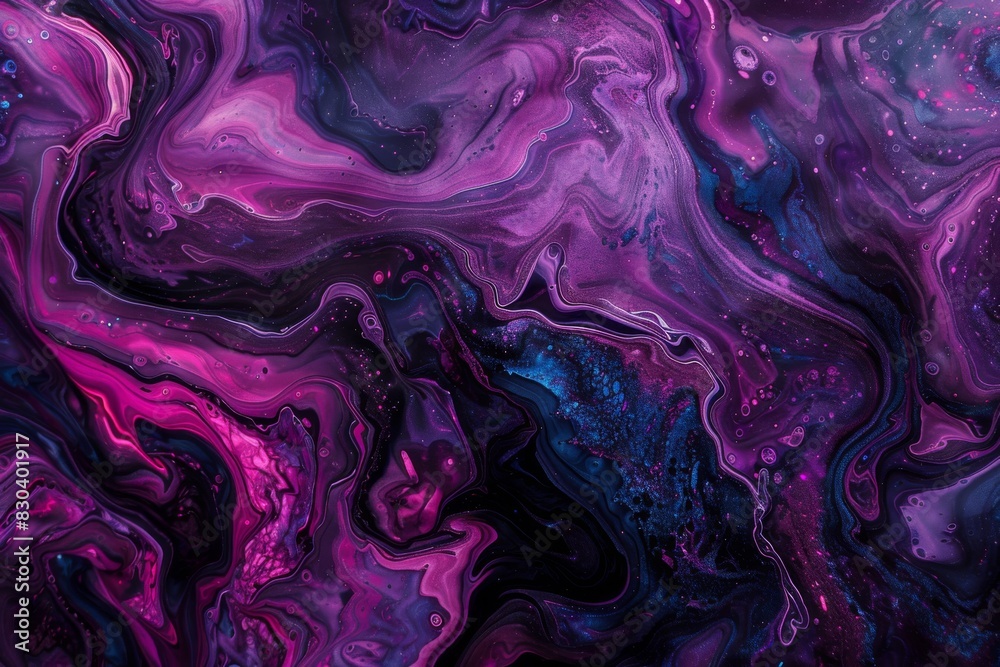 Abstract Cosmic Fluid Art Abstract Cosmic Fluid Art