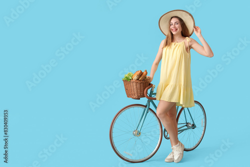 Beautiful young happy woman...