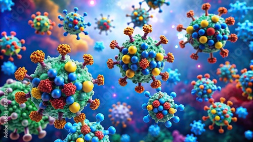 Advanced molecular models of antiviral drugs for drug development research