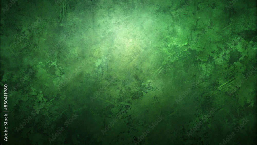 Dark green abstract background with subtle textures and gradients