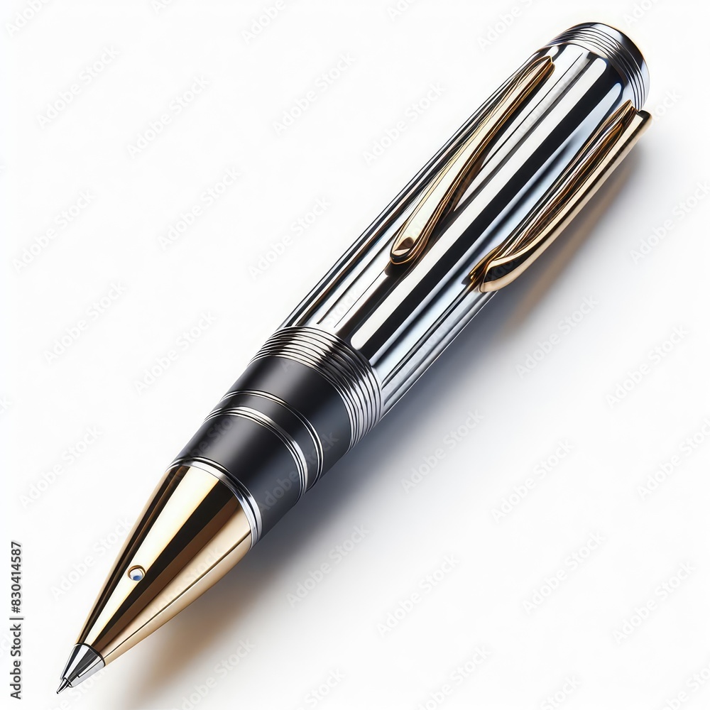 Ballpoint pen isolated on a white background Ballpoint pen isolated on a white background